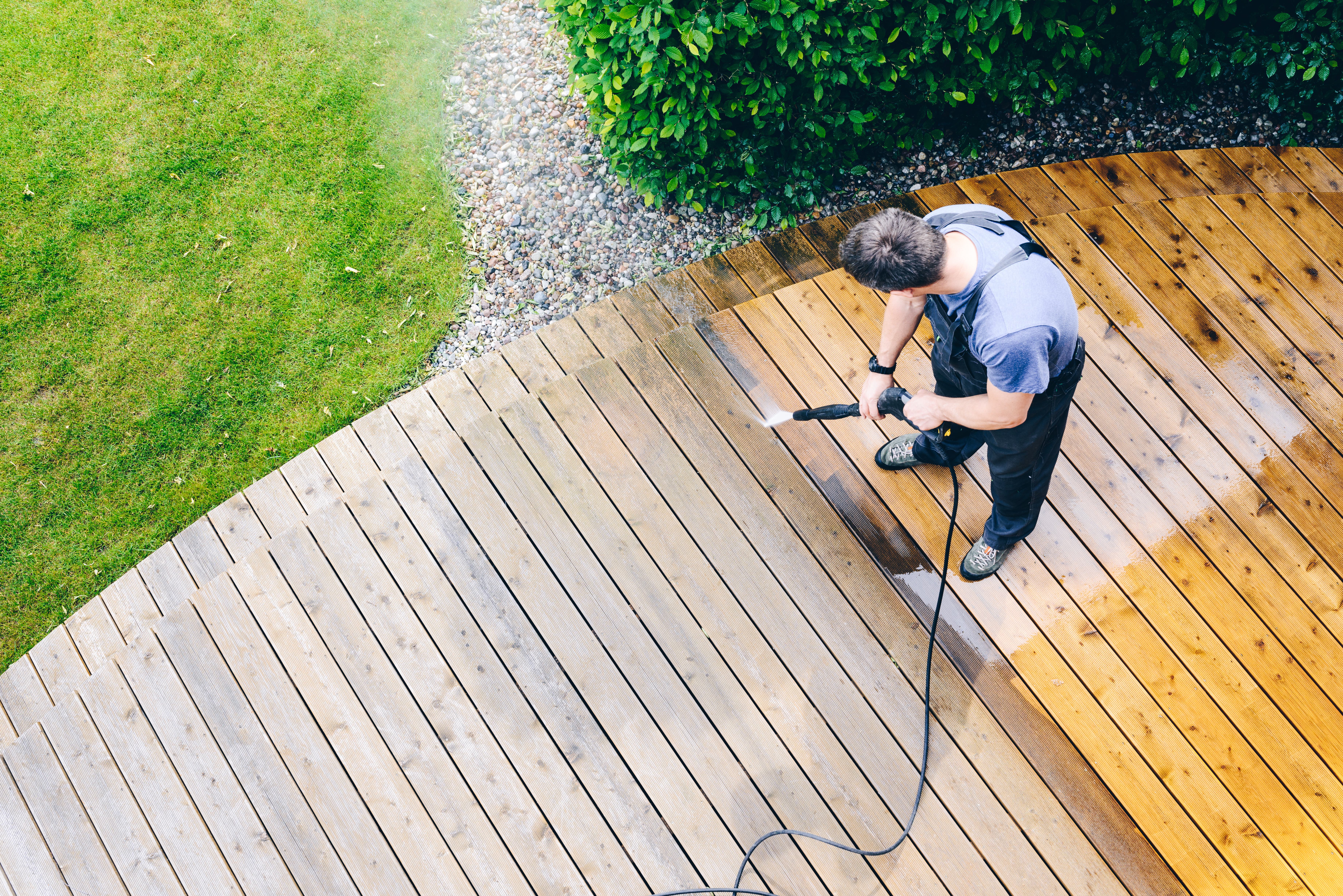 Exterior Painting, pressure washing, deck staining, deck refinishing. 